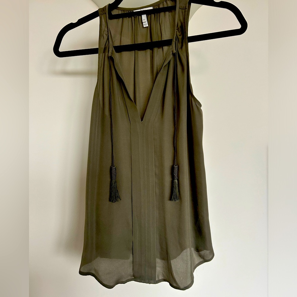 COPY - Joie Airlan Silk Blouse, NWT, Size XS, Caviar